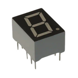 Pack of 5  LA-401BD  Display Modules 7-Segment 1 Character Common Anode Blue 10-DIP :RoHS
