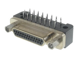 M83513/10-B01NN Conn Micro D-Subminiature PIN 15 POS 2.54mm Solder RA Thru-Hole 15 Terminal 1 Port, RoHS