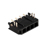 Pack of 7  0436500410  Connector Header Surface Mount, Right Angle 4 position 0.118" (3.00mm) 