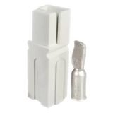 1320G2  Heavy Duty Power Connectors PP120 WHITE #2 AWG W/ 2 AWG 120A CONT