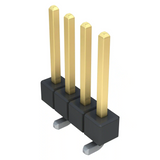 Pack of 5  TSM-104-01-L-SV-P  Connector Header Surface Mount 4 position 2.54mm :RoHS, Tube
