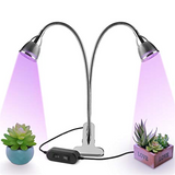 60W Dual Head Sunlike LED Grow Light Growing Lamp for Indoor Plant Bloom Flower