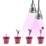 60W Dual Head Sunlike LED Grow Light Growing Lamp for Indoor Plant Bloom Flower