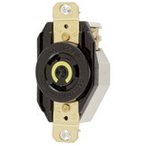 HBL2310  Twist-Locking Socket, 20 A/125 V, 8-16 AWG, Screw Terminal, Insulgrip Series