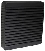 XPFA120BK  Filter Fan Grills, Plastic, Black