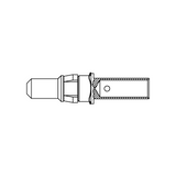 MC4010D/AA  Connector Contact Removable Crimp Power Contact Straight		
