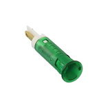 QS81XXG24  LED Panel Indicator Green Diffused 30° 24V 20mA Solder Lug