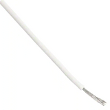 55A1111-20-9-9  Cable Single Conductor Hook-up Wire 20AWG 2.26mm Tinned Copper White 600V	