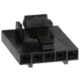 Pack of 20   104257-4   Rectangular 5 Connectors - Housings Receptacle Black 0.100" (2.54mm)