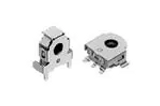 EC05E1220203  Mechanical Encoders Rotary Incremental Hollow Right Angle Quadrature Digital Square Wave 12PPR Bracket Mount PC Pin :RoHS
