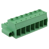 1967508  Terminal Block Plug 7 Position, Female Sockets 0.400" (10.16mm) - 180° Free Hanging (In-Line)