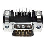 5747250-4 	 Connector 9 Position D-Sub Plug, Male Pins