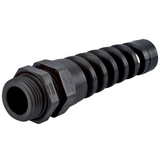 CF16AA-BK   Cable Gland 0.39" ~ 0.55" (10.0mm ~ 14.0mm) Polyamide (PA66), Nylon 6/6 PG16 Black