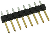 Pack of 4  68001-108HLF  Conn Unshrouded Header HDR 8 POS 2.54mm Solder ST.