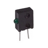 HLMP-6500-F0010  	LED Uni-Color Green 565nm 2-Pin, RoHS