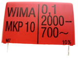 MKP10   Film Poly Capacitor, 2000 10% VDC/700 VAC