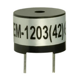 Pack of 2   CEM-1203(42)   Audio Magnetic Buzzers Transducer, Externally Driven 3.5 V 35mA 2.048kHz 85dB @ 3.5V, 10cm Through Hole PC Pins :RoHS