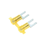 PNF10-6LF-2K  Yellow 6 Stud Spade Terminal Connector Crimp 10-12 AWG :Rohs
