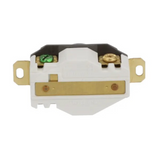 HBL2320  Flanged Locking Outlet, 20 A/250 VAC, 8-16 AWG, Screw Terminal, Insulgrip Series