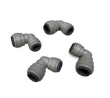 Pack of 4  PI211612S  Reducing Elbow - 1/2" x 3/8"