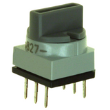 PT65503  Dip Switch Hexadecimal 16 Position Through Hole Rotary with Knob Actuator 150mA 24VDC