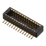 Pack of 5  DF40C-24DP-0.4V(51)   Connector Plug 24 Position Outer Shroud Contacts Surface Mount Gold :RoHS, Cut Tape
