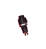 35-411 Miniature Pushbutton Switch, 3A 125V, AC, 1A 250V AC, SPST Mounting Hole-.431", RoHS