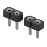 Pack of 2  315-43-124-41-003000   Connector 24 Position Receptacle 0.100" (2.54mm) Through Hole Gold