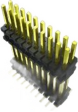FW-10-05-G-D-389-160-A  Conn Board Stacker HDR 20 POS 1.27mm Solder ST Top Entry SMD FLEX STACK™ Tube, RoHS