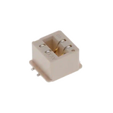 Pack of 2  009159004651906  4 Position Female Connector Non Specified - Dual Edge Gold 0.079" (2.00mm) White :RoHS, Cut Tape
