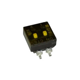 Pack of 4   219-2MSTR   Switch Dip SPST 2 Position Surface Mount Slide Actuator 100mA 20VDC : RoHS