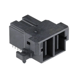 151035-0002  Connector 2 Position Plug, Male Blades Solder 0.433" (11.00mm) Through Hole, Right Angle :Rohs  1510350002