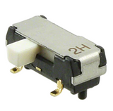 Pack of 3   CL-SB-12B-11T   Switch Slide SPDT Surface Mount, Right Angle : RoHS, Cut Tape
