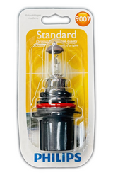  1 Pack OEM Philips HB5 9007 Standard Halogen Replacement Headlight Bulb, 12V 65/55W DOT