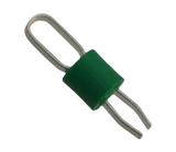 Pack of 6  5126  Green PC Test Point, Multipurpose Phosphor Bronze Silver Plating Through Hole Mounting Type