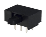 Pack of 2  L202021MA04QE  Slide Switch DPDT Through Hole, Right Angle