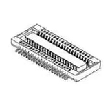 54722-0408  Conn Recept , Gold 40POS 1.5MM .5MM SMD, Cut Tape, RoHS 