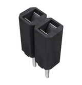 Pack of 7 SSA-102-S-T  Connector 2 Position Receptacle, Breakaway 0.100" (2.54mm) Through Hole Tin
