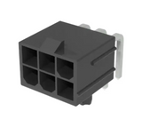 Pack of 4  0050362462  Connector Header Through Hole, Right Angle 6 position 0.165" (4.20mm)