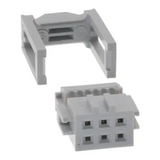 71600-006LF  Connector Receptacle 6 Position Rectangular IDC Gold 28-30 AWG :RoHS
