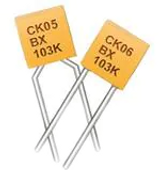 C052K333K5X5CA  Multilayer Ceramic Capacitors MLCC - Leaded 50V 0.033 uF BX 10% 5.08 mm LDD Mil X7R