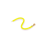 H4BXG-10110-Y8   Yellow 28 AWG Jumper Lead Socket to Cable (Round) Gold 10.0" (254.0mm) :RoHS