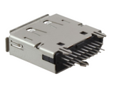 Pack of 4 2041441-1 Conn Display Port RCP 20 POS 0.5mm Solder ST Thru-Hole 20 Terminal 1 Port DisplayPort™ Box/Tray, RoHS