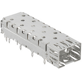 73927-0009 Position SFP Cage Connector Press-Fit Through Hole, Right Angle 0739270009