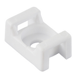 Pack of 10  CTM010C2  Dual Opening Cable Tie Holder White Screw, #6 :RoHS