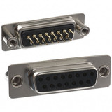 Pack of 3   171-015-213R021   Connector Female 15 Position D-Sub Receptacle, Sockets : RoHS