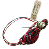 7R3A00A17F120 1200740054 Micro-Change Receptacle 3-Pole Female Straight INT 12' #18 AWG Leads, RoHS