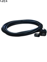E452N3N50012S02  Black Cable Din 18MM DC RED LED  5M PVC Cord, 1210502352