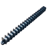 0387307320 20 Circuit 0.438" (11.12mm) Barrier Block Connector, Screws with Captive Plate, ENG# 73520-50, RoHS, D\C 1545