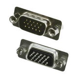 Pack of 4  10090928-P154VLF  Connector 15 Position D-Sub, High Density Plug, Male Pins :RoHS